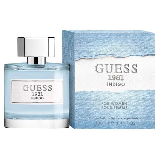Guess 1981 Indigo For Women Eau De Toilette 100Ml Guess 1981 Indigo For Women Eau De Toilette 100Ml