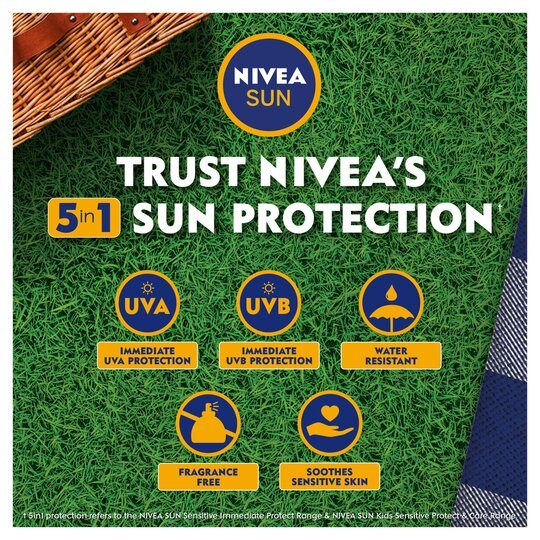 Nivea Sun Spray Sensitive Soothing Spray Spf50+ 200Ml Nivea Sun Spray Sensitive Soothing Spray Spf50+ 200Ml